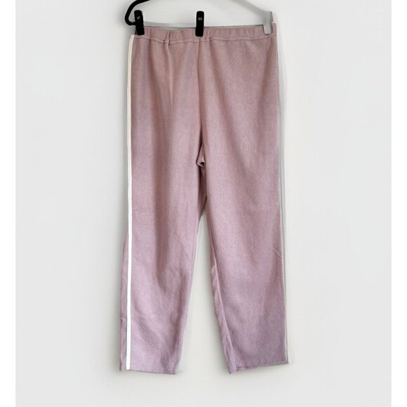 Soft Surroundings Women’s Fleece Pants Size Large Lavender Purple Comfy Pull On - Picture 1 of 7